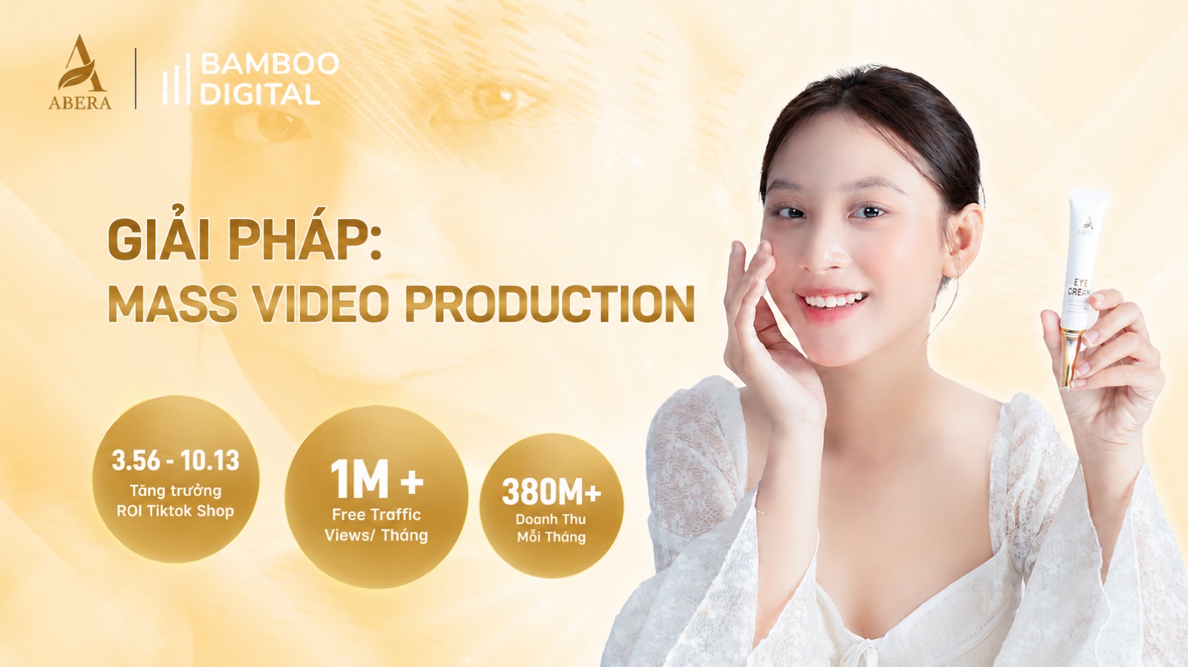 Kem Mắt Abera x Bamboo Digital
