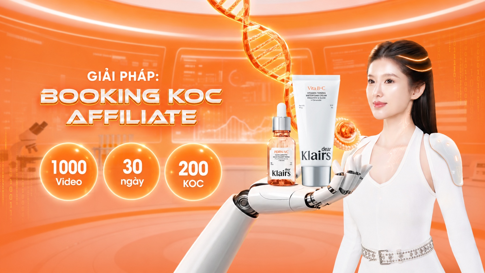 Dear, Klairs x Bamboo Digital — KOC Affiliate Campaign